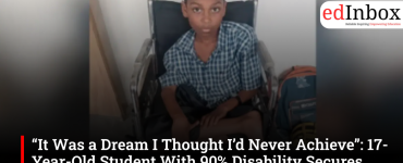 “It Was a Dream I Thought I’d Never Achieve”: 17-Year-Old Student With 90% Disability Secures Admission to IIT Madras