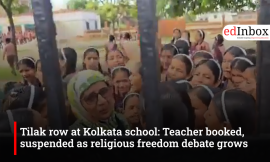 Tilak row at Kolkata school: Teacher booked, suspended as religious freedom debate grows