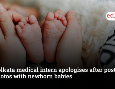 Kolkata medical intern apologises after posting photos with newborn babies