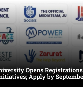 JECRC University Opens Registrations for 11 Student Initiatives; Apply by September 8