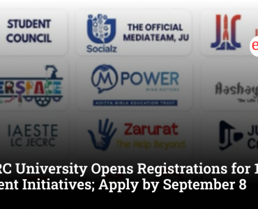 JECRC University Opens Registrations for 11 Student Initiatives; Apply by September 8