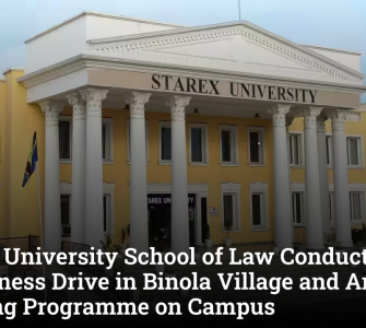 Starex University School of Law Conducts Legal Awareness Drive in Binola Village and Anti-Ragging Programme on Campus
