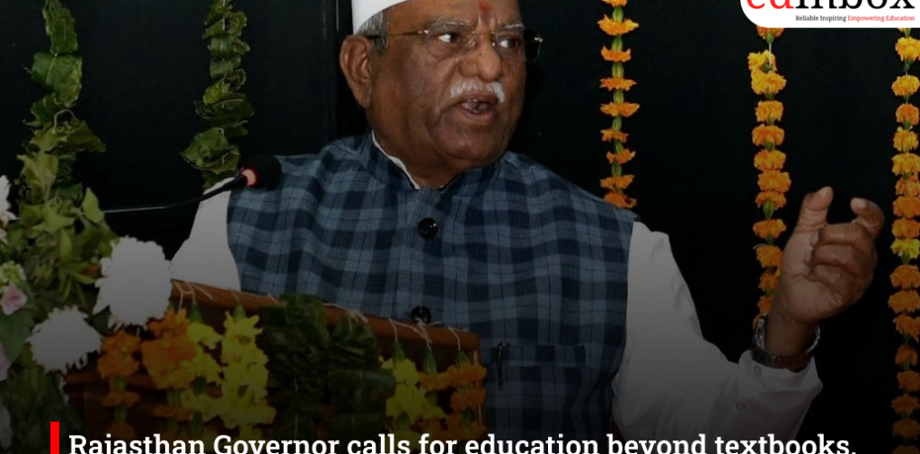 Rajasthan Governor calls for education beyond textbooks, wider use of Sanskrit