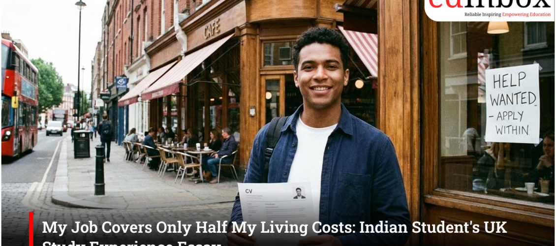 My Job Covers Only Half My Living Costs: Indian Student's UK Study Experience Essay