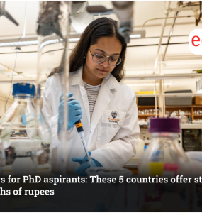 Good news for PhD aspirants: These 5 countries offer stipends worth lakhs of rupees