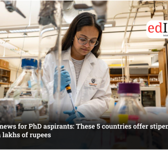 Good news for PhD aspirants: These 5 countries offer stipends worth lakhs of rupees