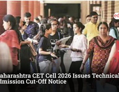 Maharashtra CET Cell 2026 Issues Technical Admission Cut-Off Notice