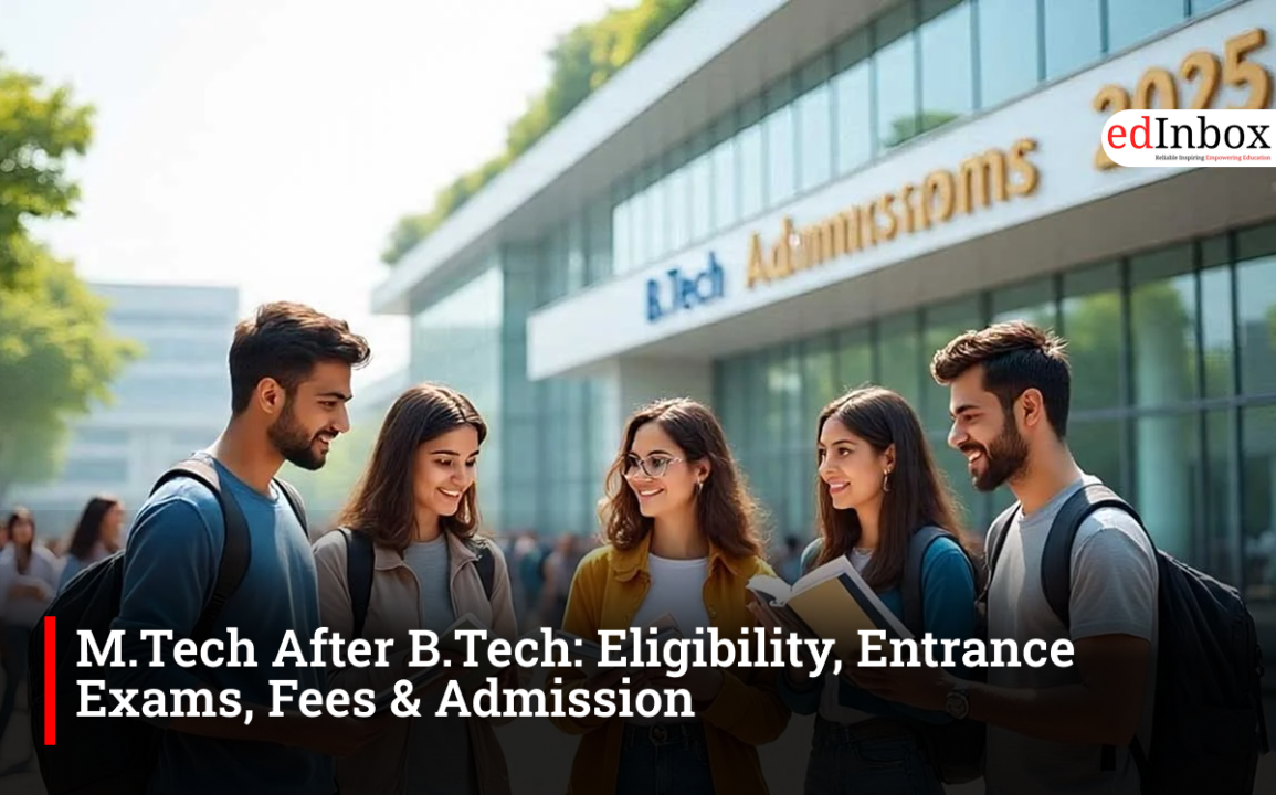 M.Tech 2026 admission guide covering GATE, eligibility, fees, subjects, specialisations, COAP and CCMT