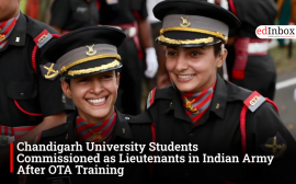 Chandigarh University Students Commissioned as Lieutenants in Indian Army After OTA Training