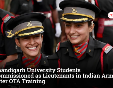 Chandigarh University Students Commissioned as Lieutenants in Indian Army After OTA Training
