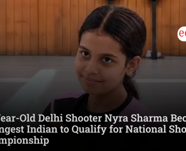 10-Year-Old Delhi Shooter Nyra Sharma Becomes Youngest Indian to Qualify for National Shooting Championship 