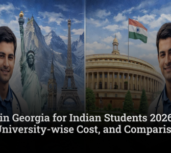 MBBS in Georgia for Indian Students 2026: Total Fees, University-wise Cost, and Comparison with India 