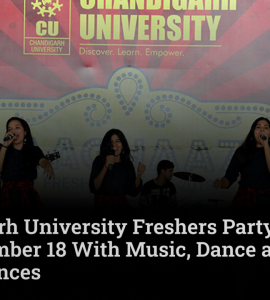 Chandigarh University Freshers Party 2026