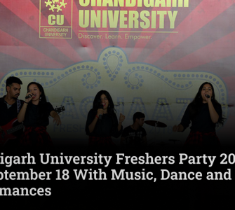 Chandigarh University Freshers Party 2026