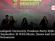Chandigarh University Freshers Party 2026