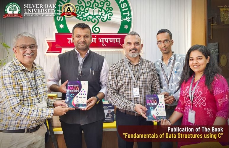 Silver Oak University Faculty Publish Book on Data Structures Using C