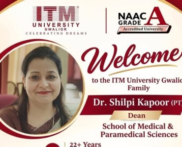 Dean of its School of Medical & Paramedical Sciences