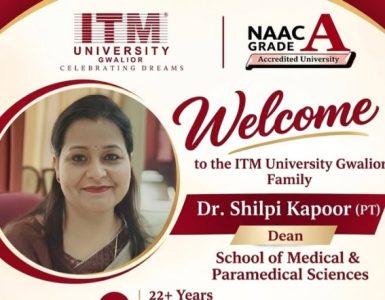 Dean of its School of Medical & Paramedical Sciences