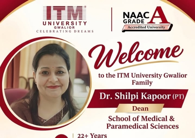 Dean of its School of Medical & Paramedical Sciences