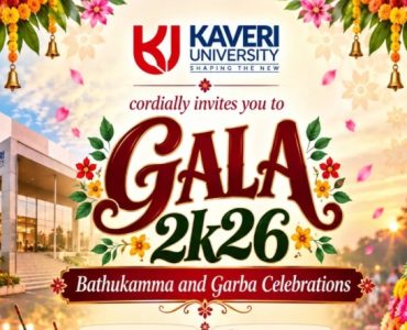 Kaveri University to Celebrate Bathukamma and Garba at Gala 2K26 on October 15