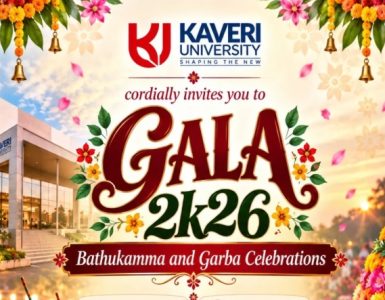 Kaveri University to Celebrate Bathukamma and Garba at Gala 2K26 on October 15
