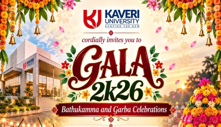 Kaveri University to Celebrate Bathukamma and Garba at Gala 2K26 on October 15