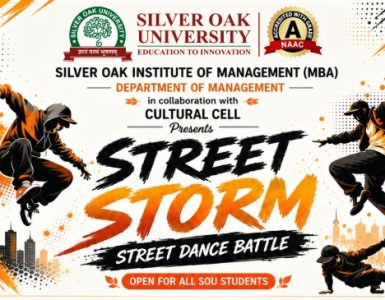 street storm dance battle at silver oak university