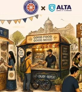 Ajeenkya DY Patil University food stalls