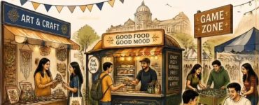 Ajeenkya DY Patil University food stalls