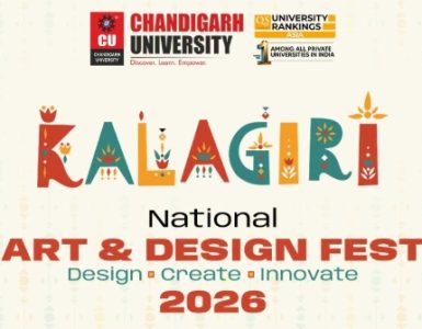 Chandigarh University to Host Kalagiri 2026 National Art and Design Fest on October 27–28