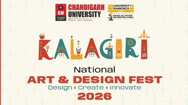 Chandigarh University to Host Kalagiri 2026 National Art and Design Fest on October 27–28