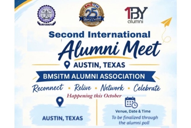 BMSITM Alumni Association to Host Second International Alumni Meet in Austin, Texas This October