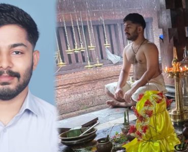 Kerala's Govind Krishnan M, who studied Vedas in a gurukula and later became an ISRO scientist