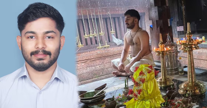 Kerala's Govind Krishnan M, who studied Vedas in a gurukula and later became an ISRO scientist